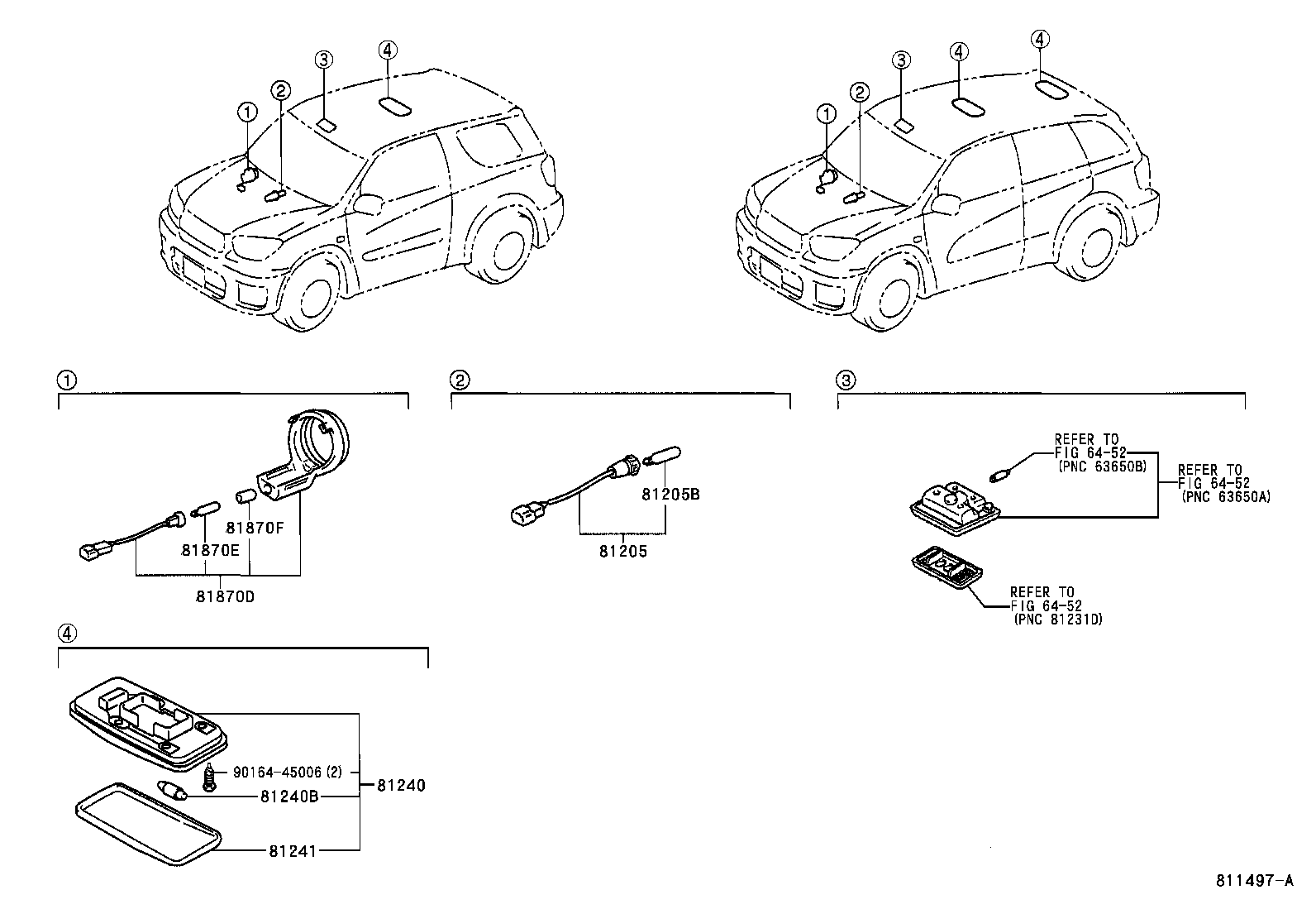  RAV4 J L |  INTERIOR LAMP