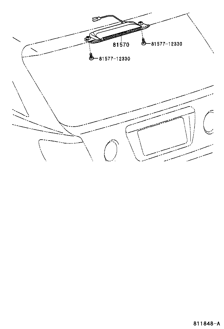  ALTEZZA ALTEZZA GITA |  CENTER STOP LAMP