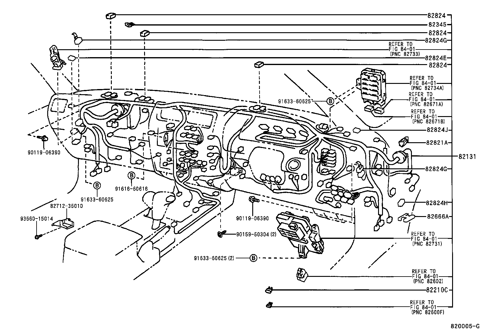  LAND CRUISER PRADO |  WIRING CLAMP