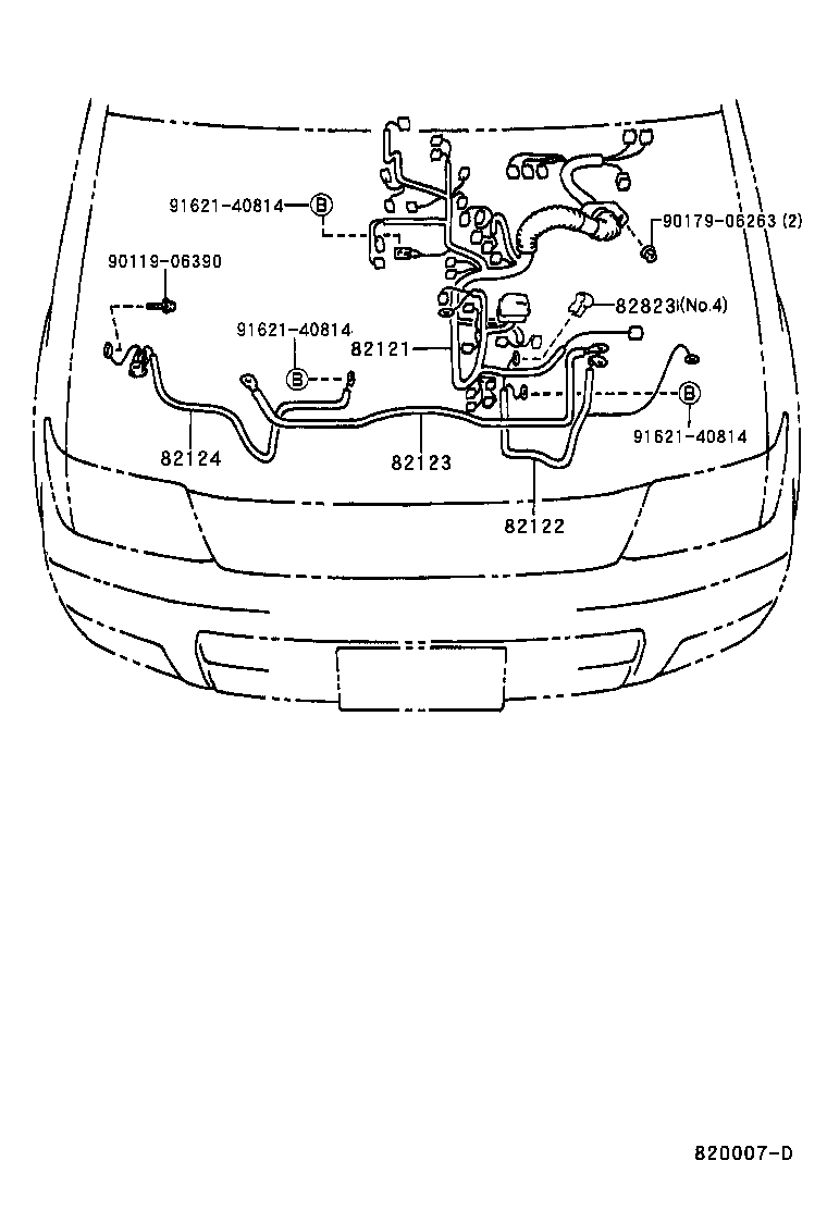  LAND CRUISER PRADO |  WIRING CLAMP