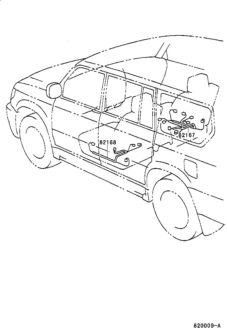  LAND CRUISER PRADO |  WIRING CLAMP