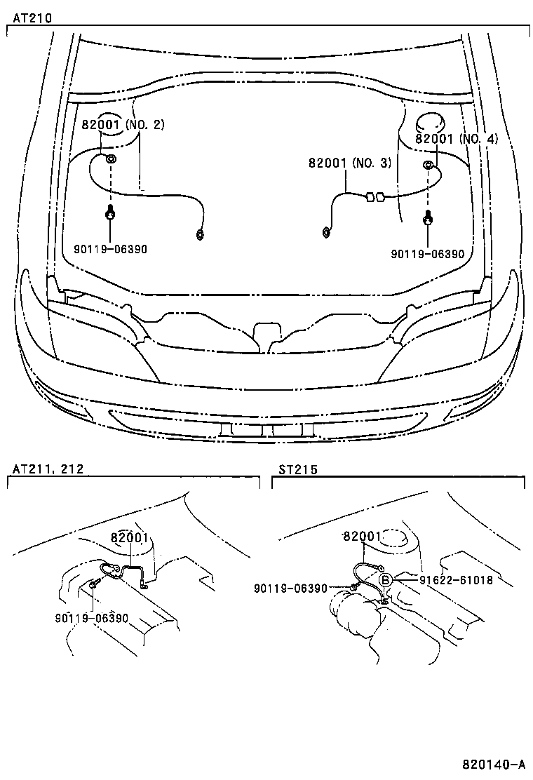  CARINA FF |  WIRING CLAMP
