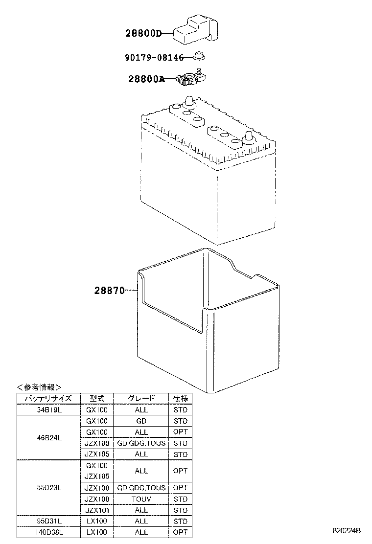 MARK 2 |  BATTERY BATTERY CABLE