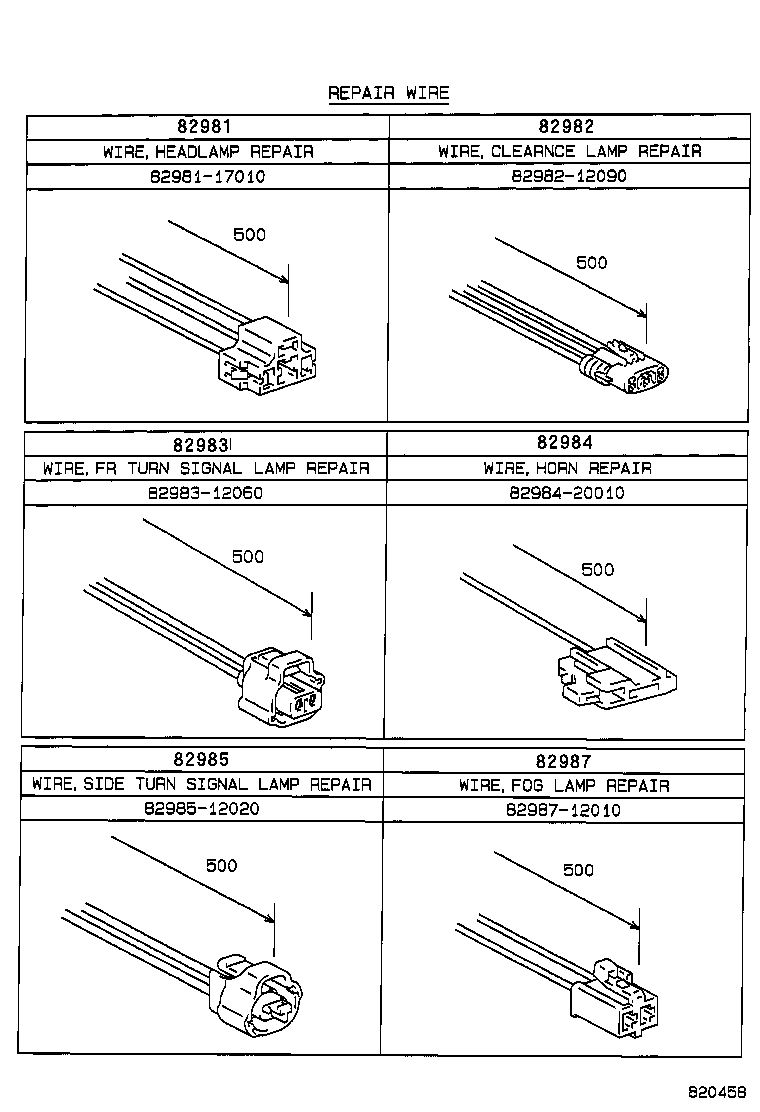  LVN CRE TRN MRN |  WIRING CLAMP