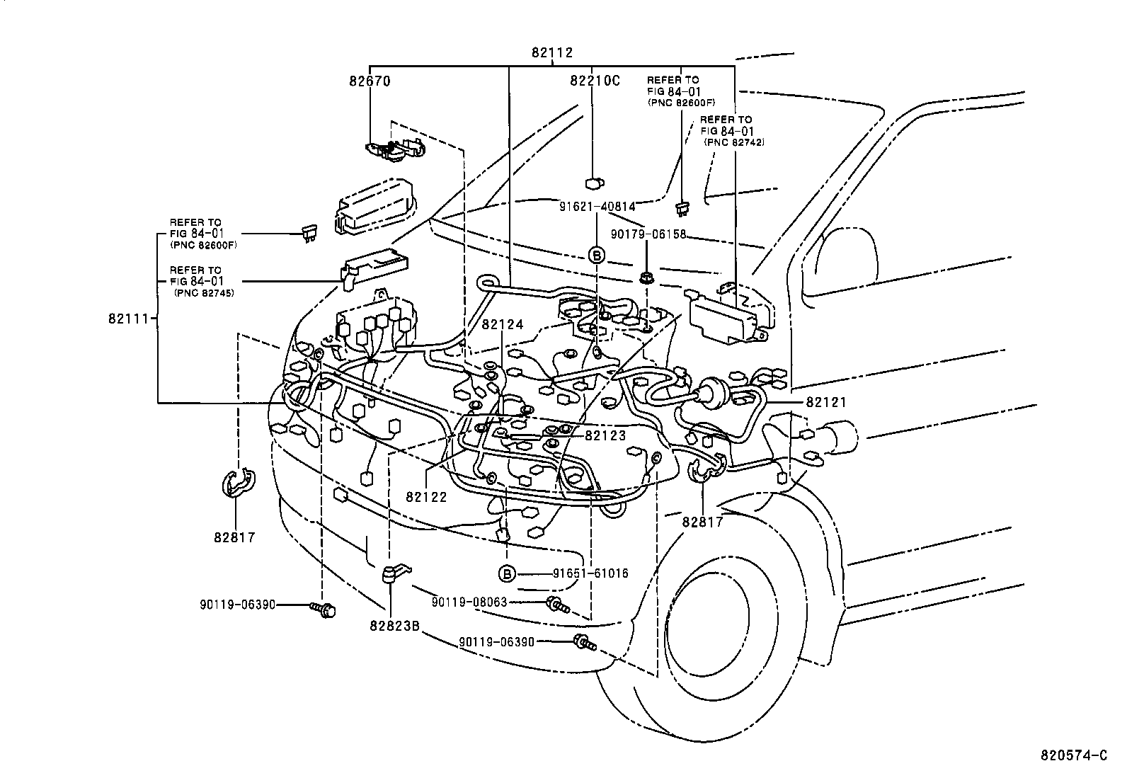  REGIUS TOURING HIACE |  WIRING CLAMP
