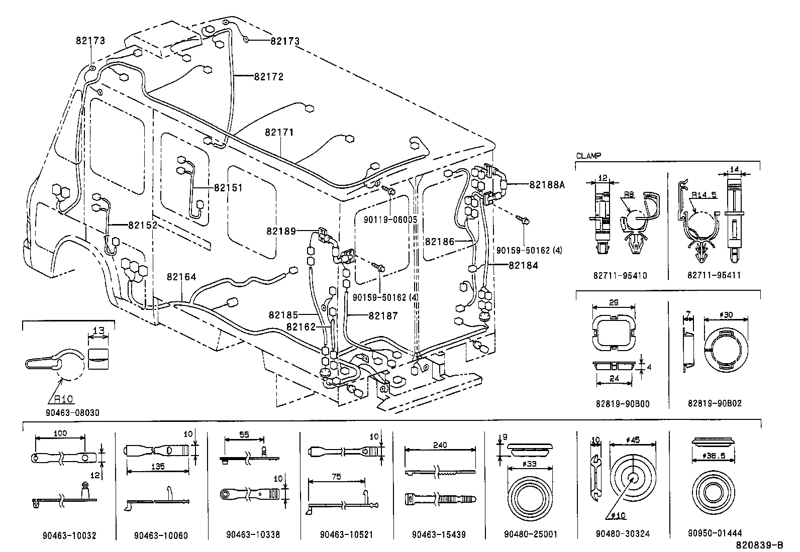  QUICK DELIVERY |  WIRING CLAMP