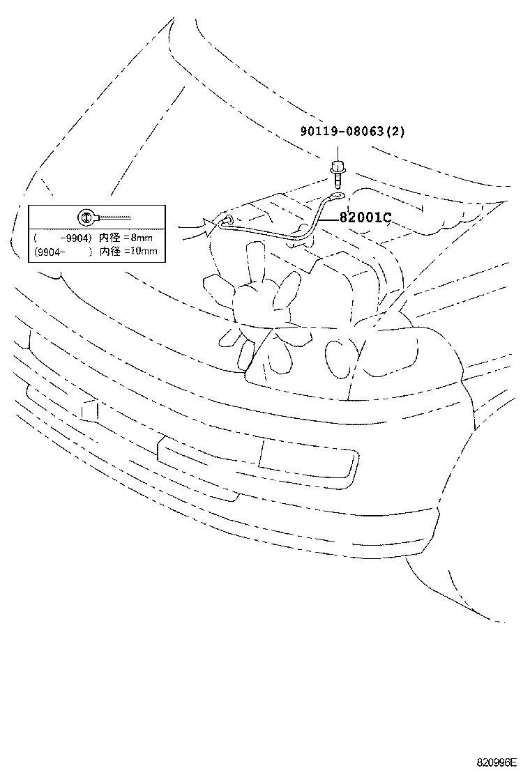  GRANVIA GRAND HIACE |  WIRING CLAMP
