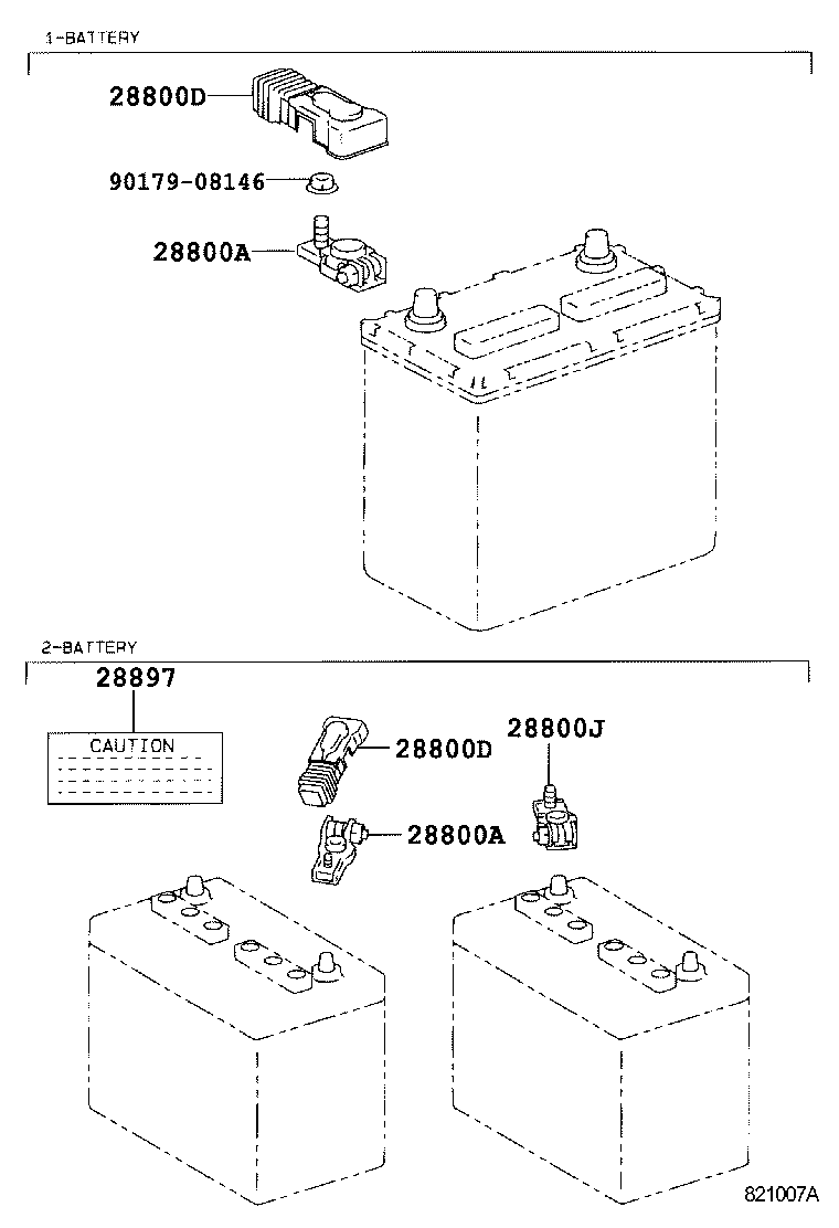  HILUX SURF |  BATTERY BATTERY CABLE