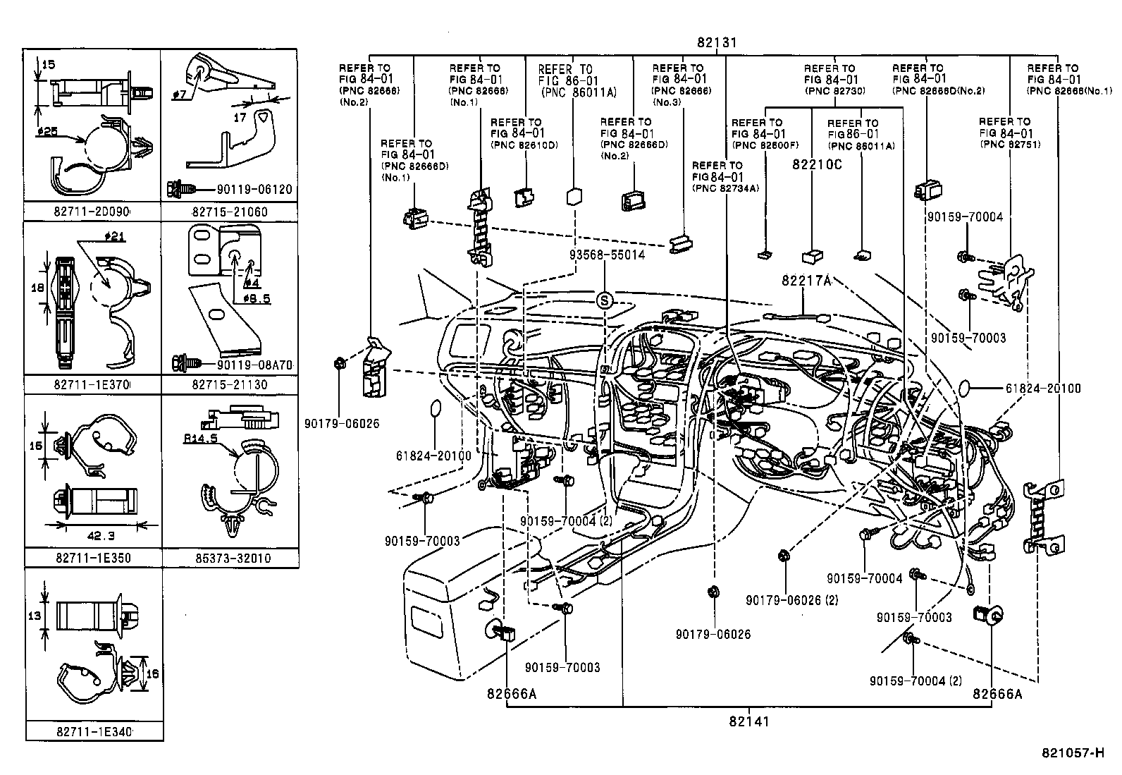  CALDINA |  WIRING CLAMP