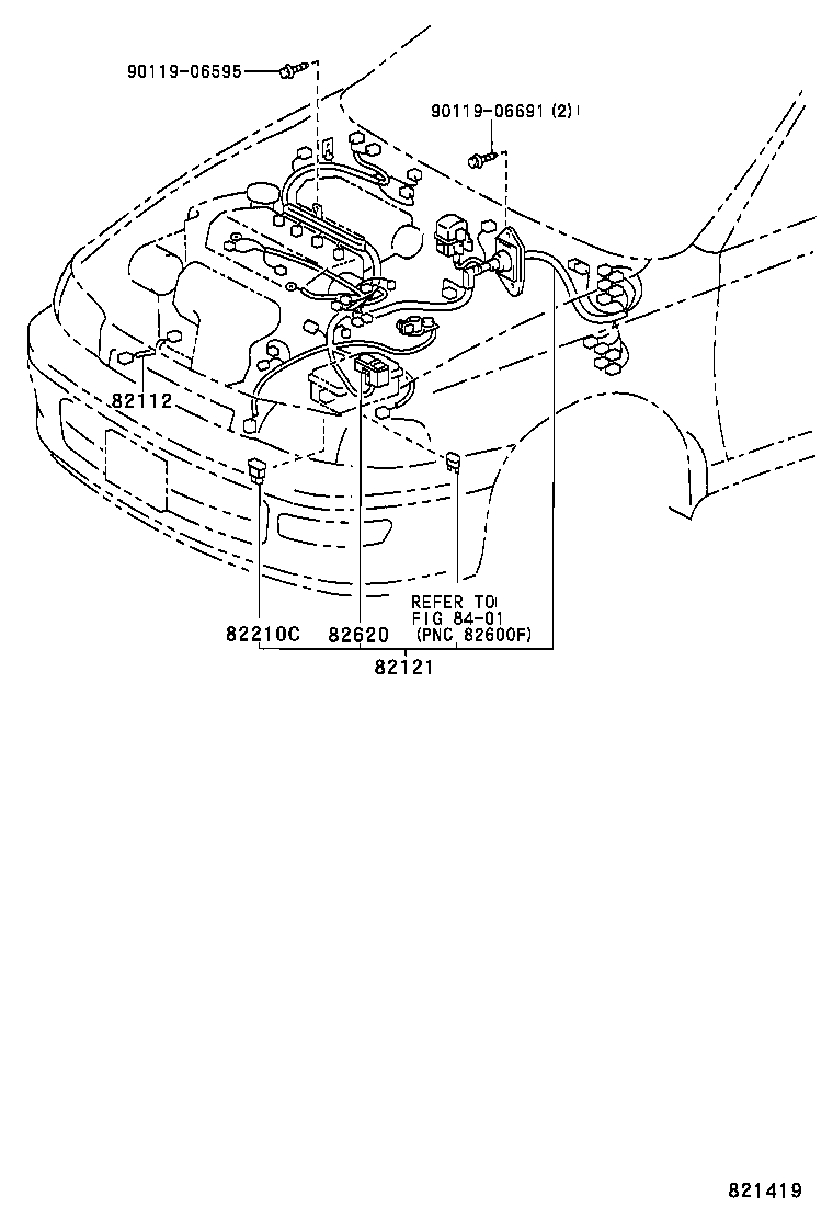  CALDINA |  WIRING CLAMP