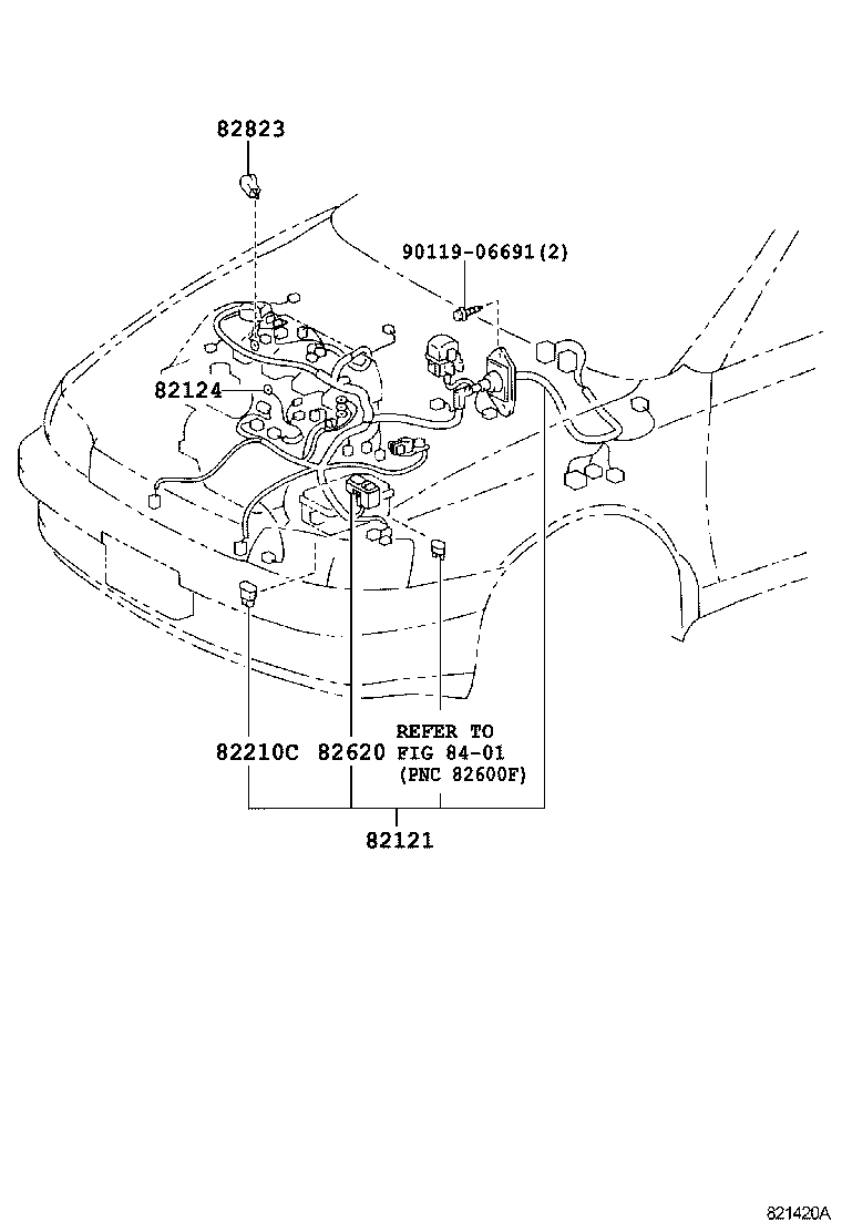  CALDINA |  WIRING CLAMP