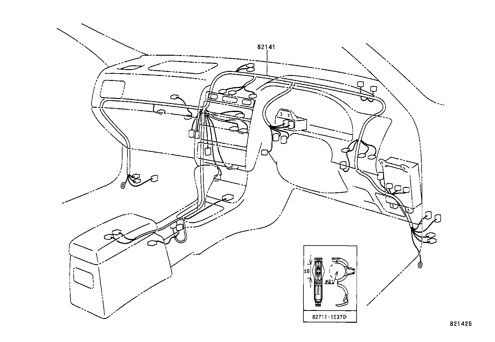  CALDINA |  WIRING CLAMP
