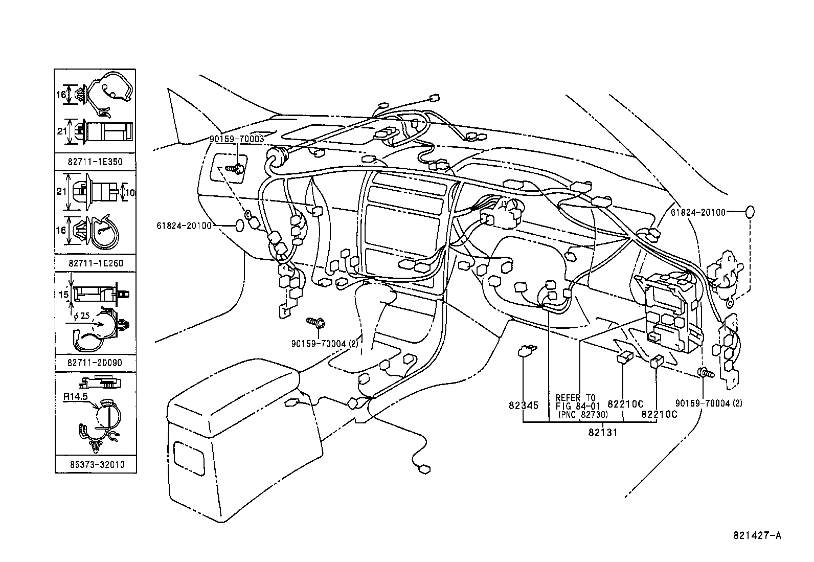  CALDINA |  WIRING CLAMP