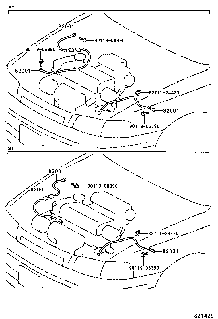  CALDINA |  WIRING CLAMP