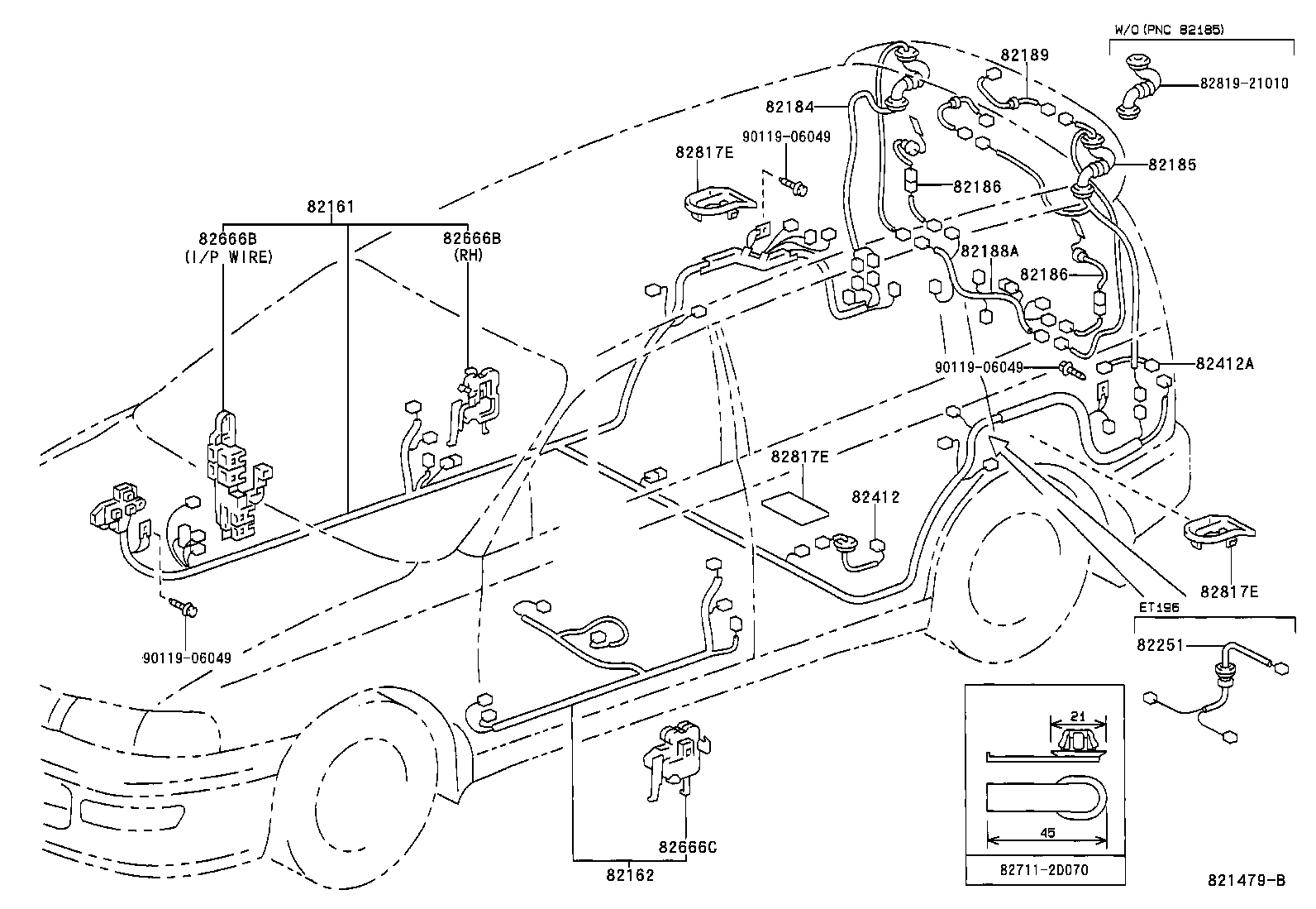  CALDINA |  WIRING CLAMP