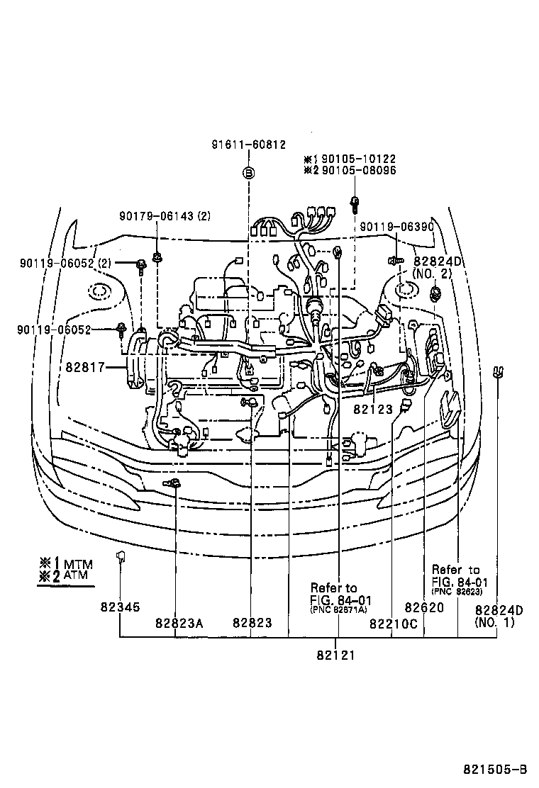  LEVIN TRUENO |  WIRING CLAMP