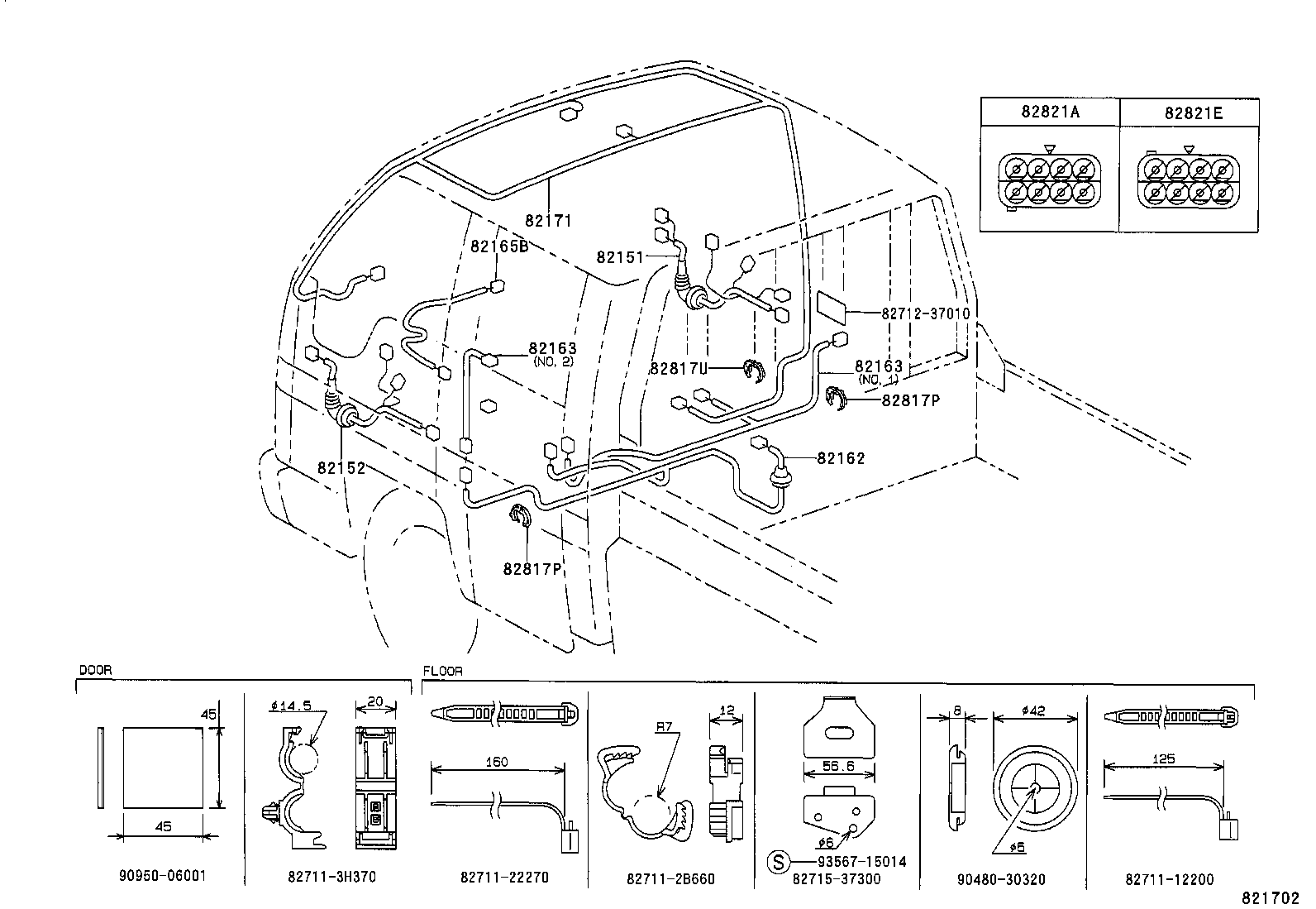  DYNA 200 TOYOACE G25 |  WIRING CLAMP
