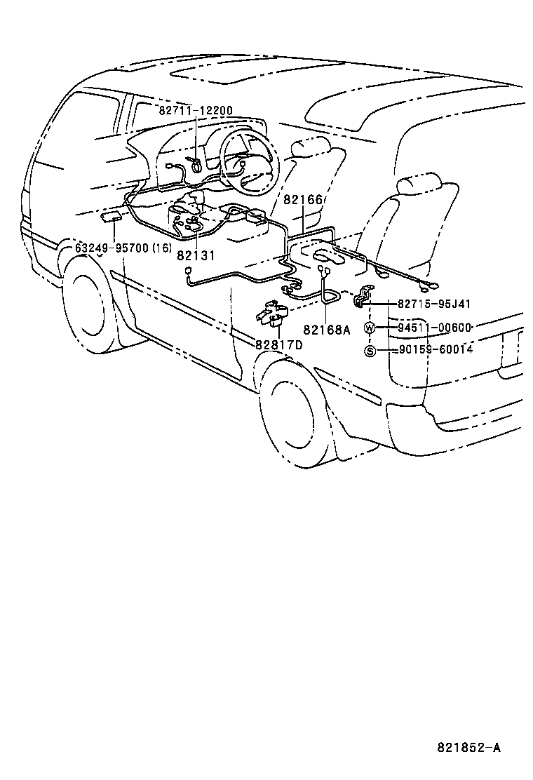  HIACE REGIUSACE |  WIRING CLAMP