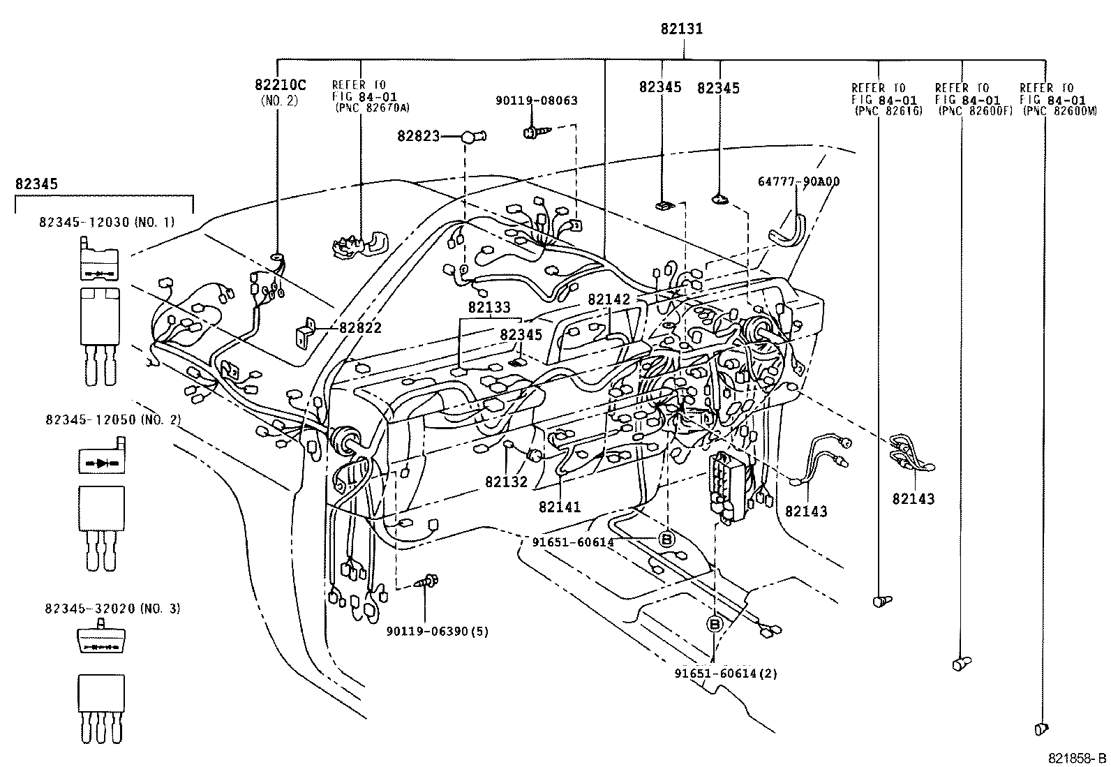  LAND CRUISER S T H T |  WIRING CLAMP