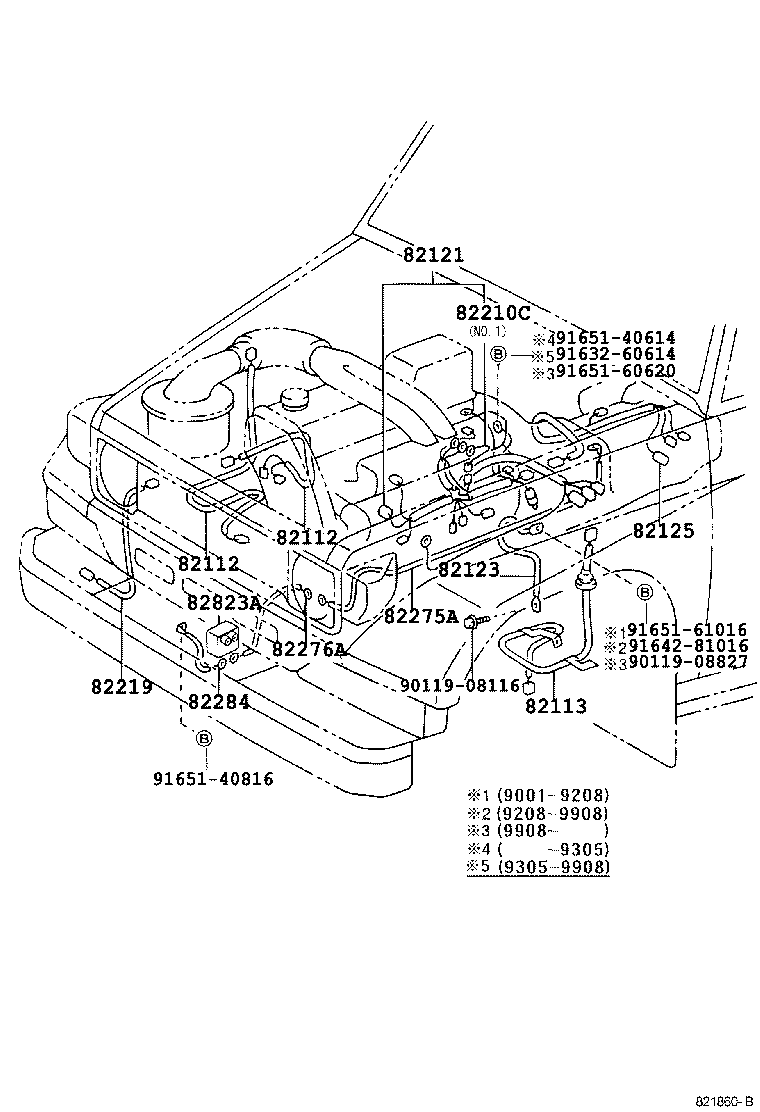  LAND CRUISER S T H T |  WIRING CLAMP