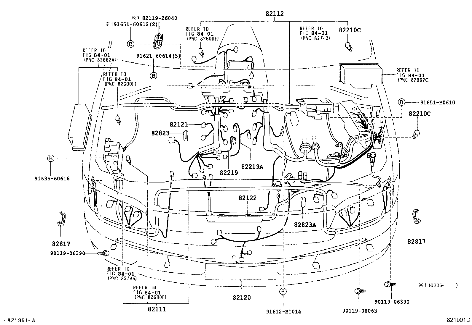  GRANVIA GRAND HIACE |  WIRING CLAMP
