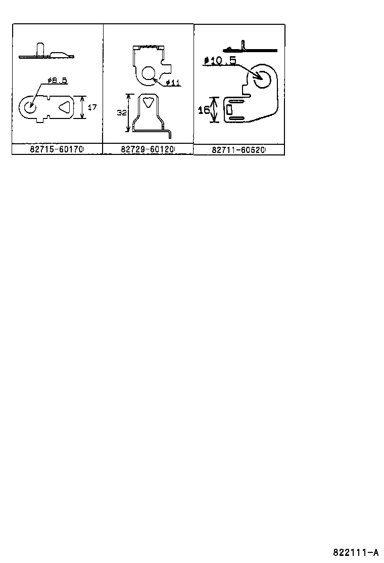  LAND CRUISER S T H T |  WIRING CLAMP
