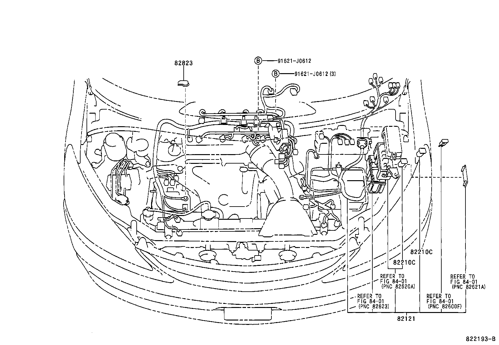  ESTIMA T L |  WIRING CLAMP