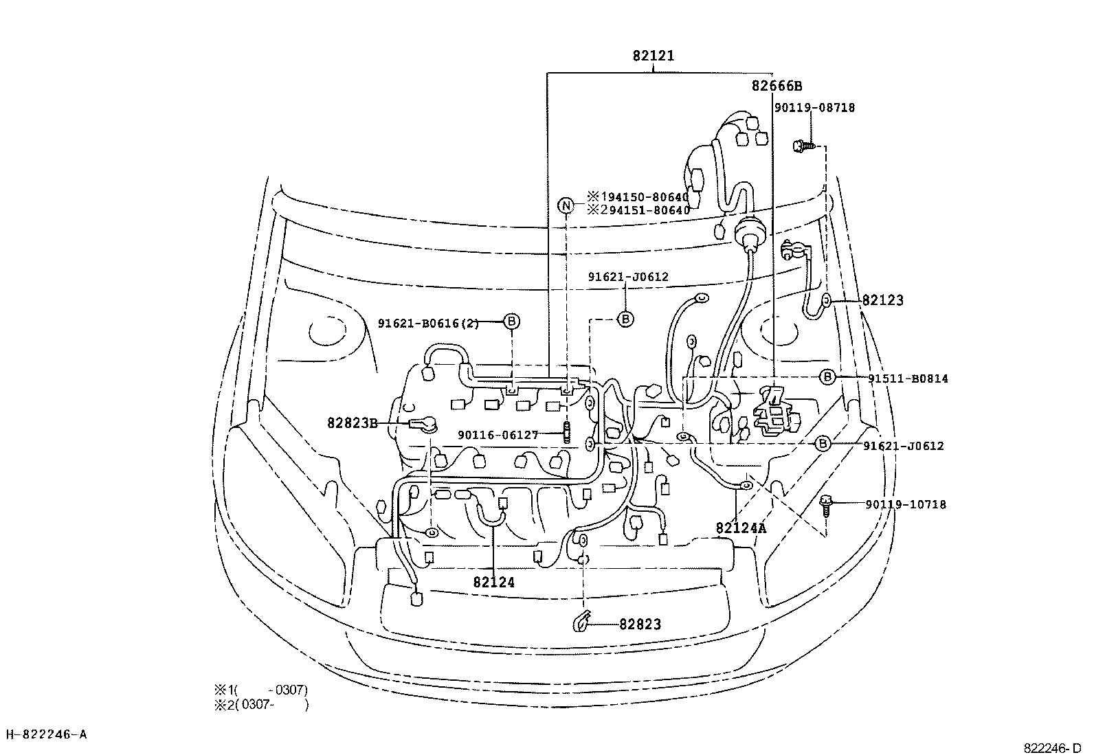  RAV4 J L |  WIRING CLAMP
