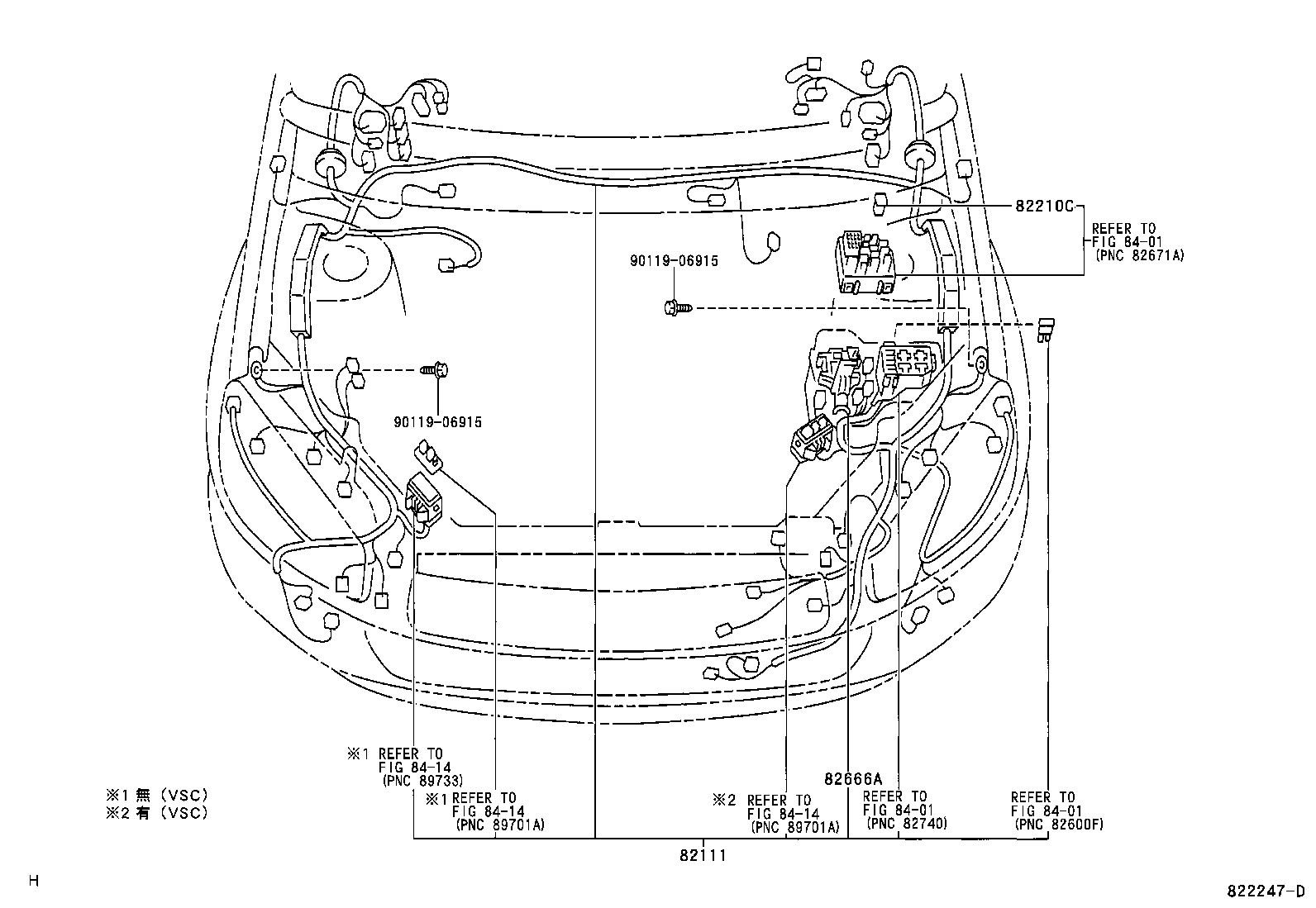  RAV4 J L |  WIRING CLAMP