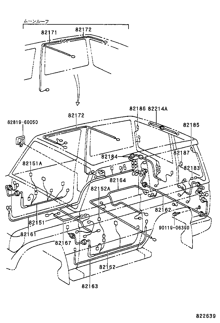  LAND CRUISER S T H T |  WIRING CLAMP