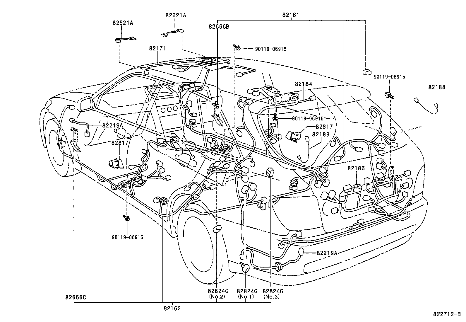  ALTEZZA ALTEZZA GITA |  WIRING CLAMP