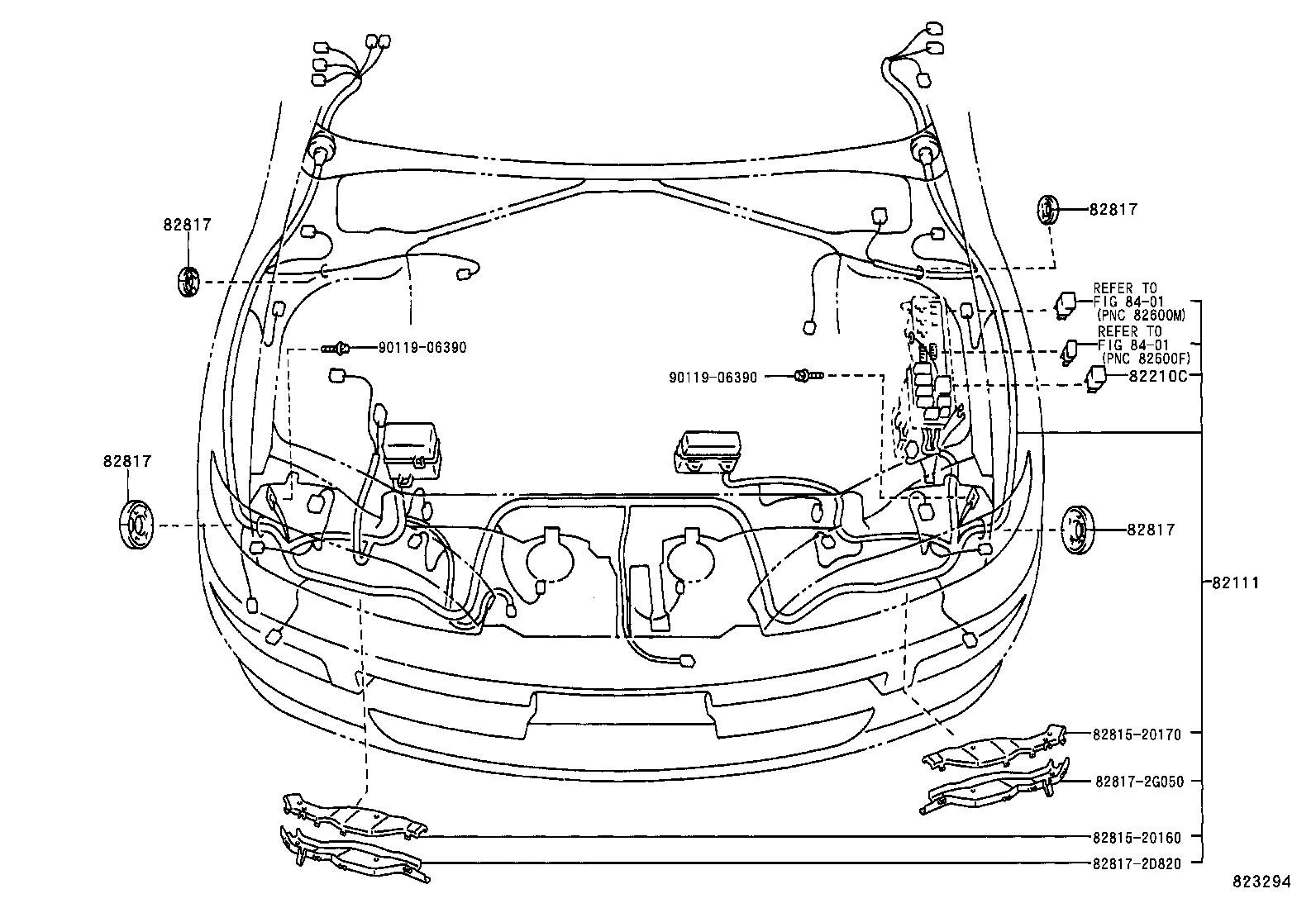  CORONA EXIV |  WIRING CLAMP