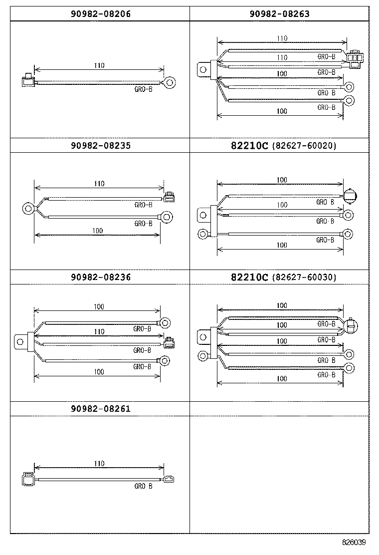  LAND CRUISER S T H T |  WIRING CLAMP