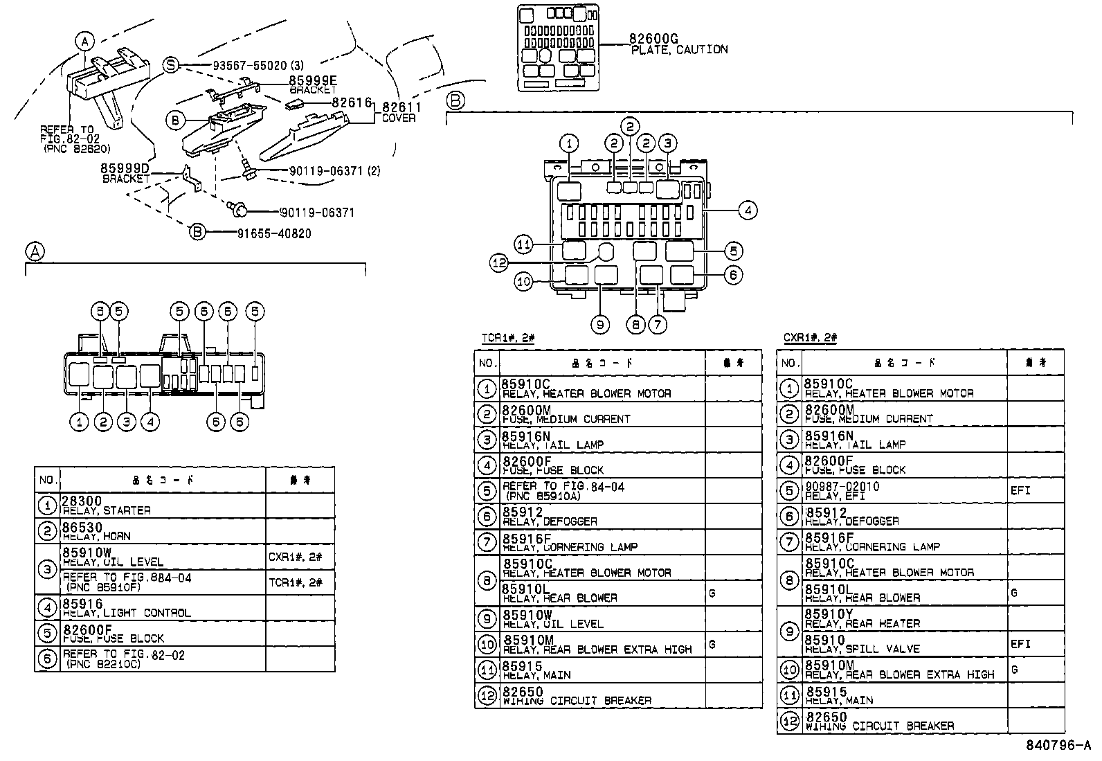  ESTIMA EMINA LUCIDA |  SWITCH RELAY COMPUTER