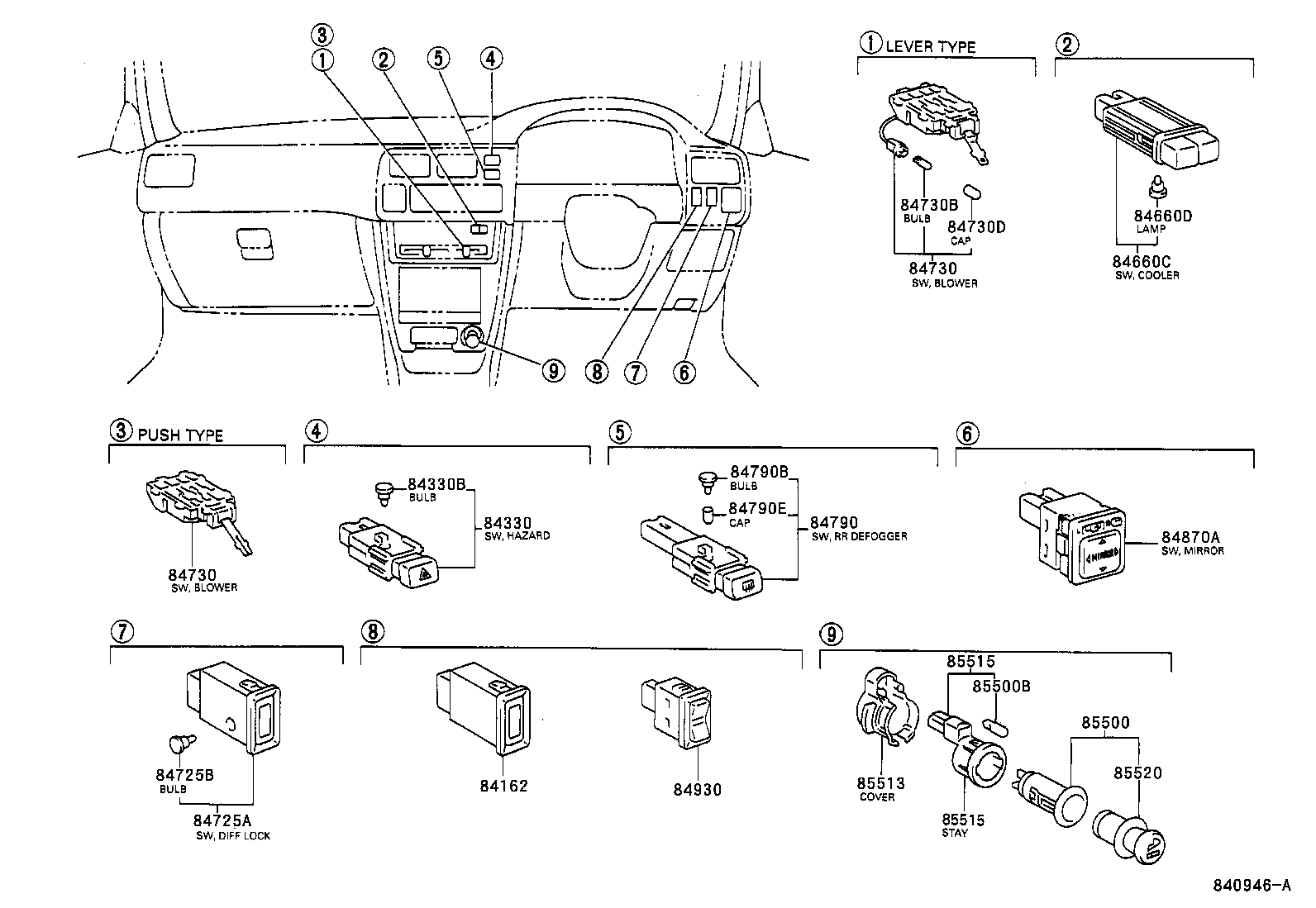  SPRINTER CARIB |  SWITCH RELAY COMPUTER