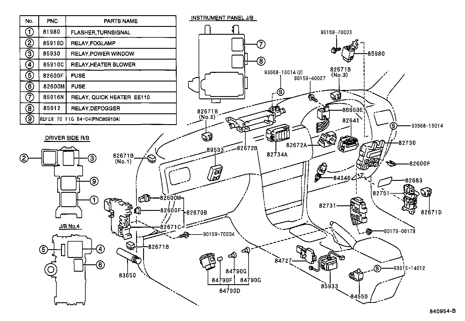 SPRINTER CARIB |  SWITCH RELAY COMPUTER