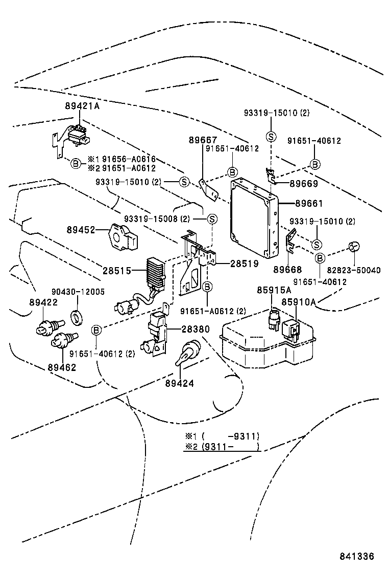  MR2 |  ELECTRONIC FUEL INJECTION SYSTEM