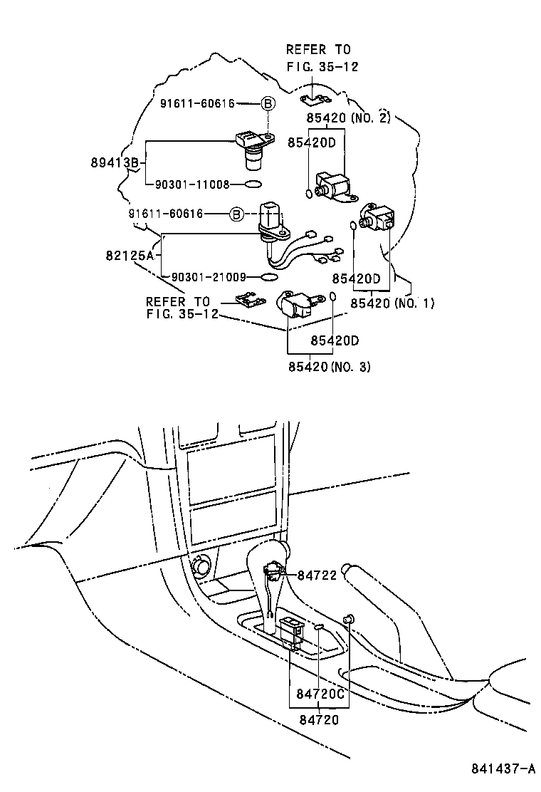  CALDINA |  OVERDRIVE ELECTRONIC CONTROLLED TRANSMISSION