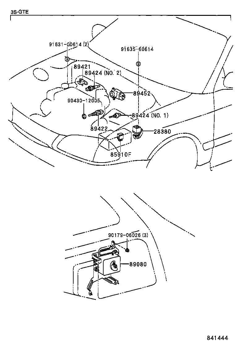  CALDINA |  ELECTRONIC FUEL INJECTION SYSTEM