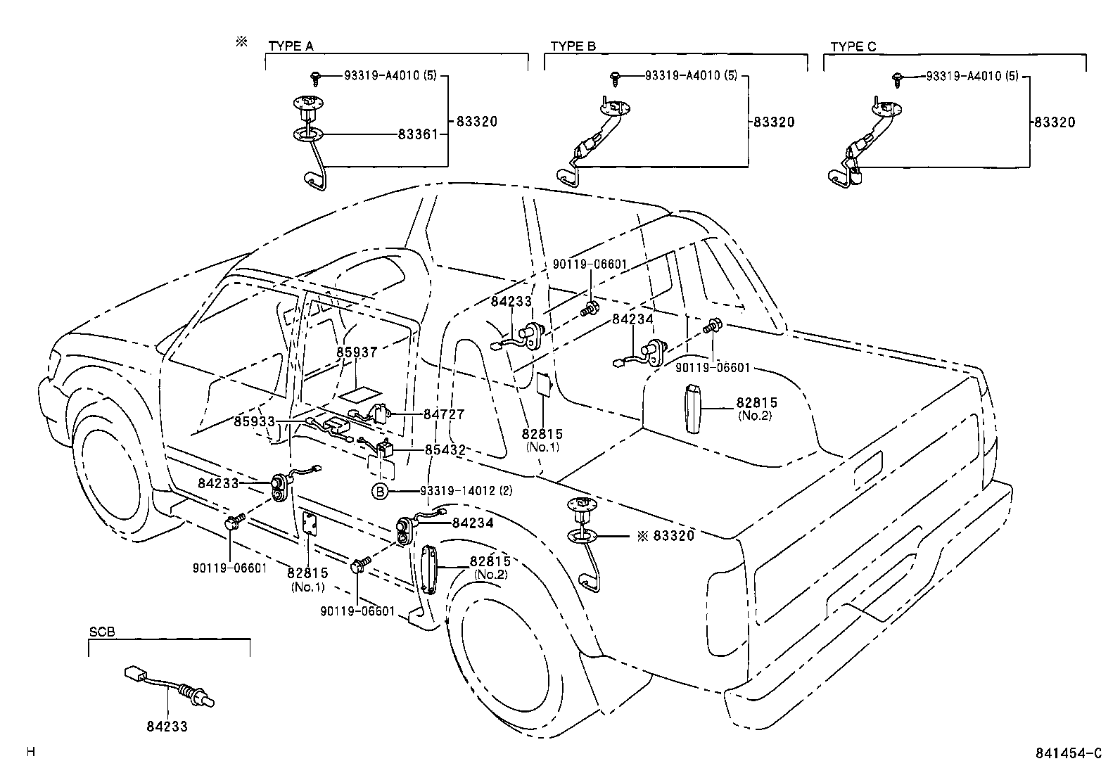  HILUX |  SWITCH RELAY COMPUTER