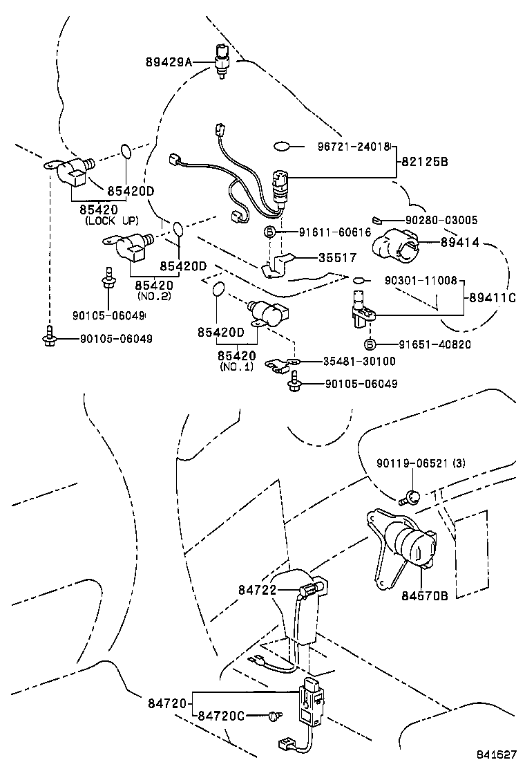  SUPRA |  OVERDRIVE ELECTRONIC CONTROLLED TRANSMISSION