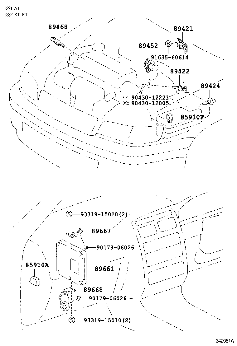  CALDINA |  ELECTRONIC FUEL INJECTION SYSTEM