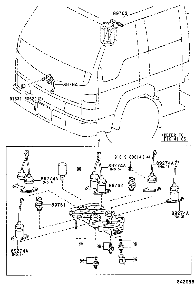  DYNA 200 TOYOACE G25 |  ELECTRONIC MODULATED SUSPENSION