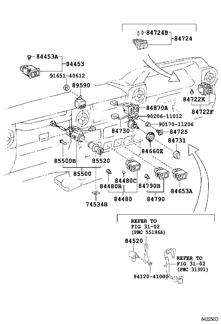  LAND CRUISER S T H T |  SWITCH RELAY COMPUTER