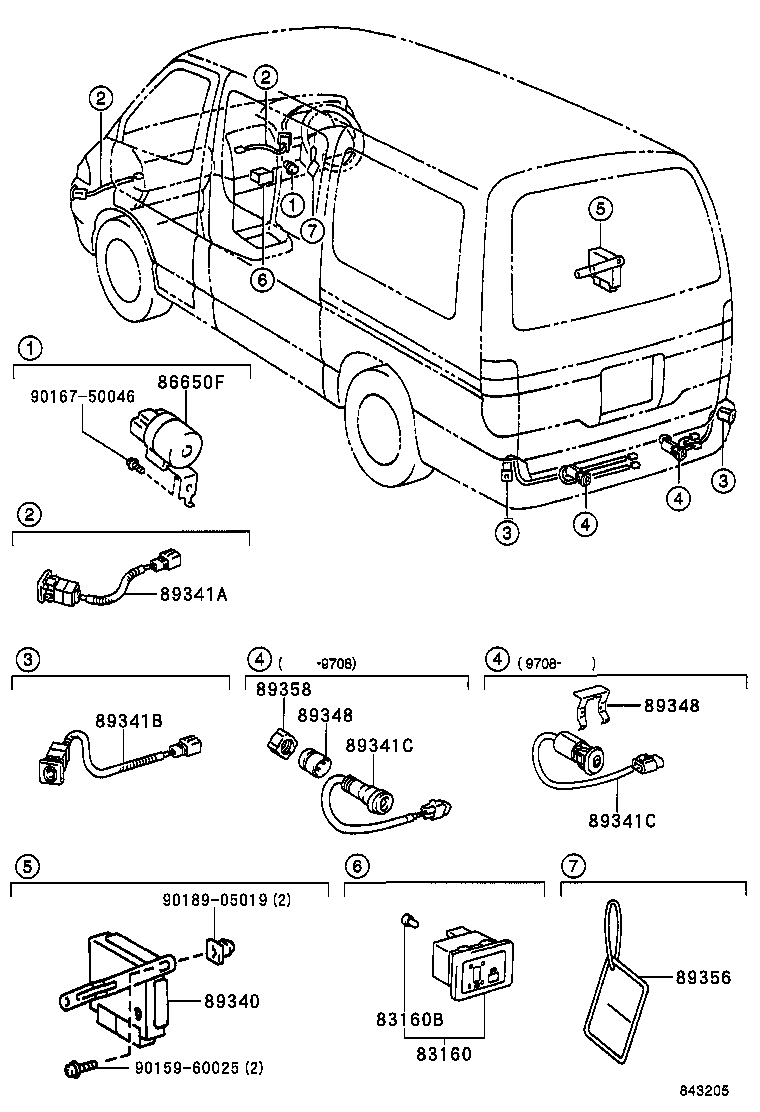  GRANVIA GRAND HIACE |  CLEARANCE BACK SONAR