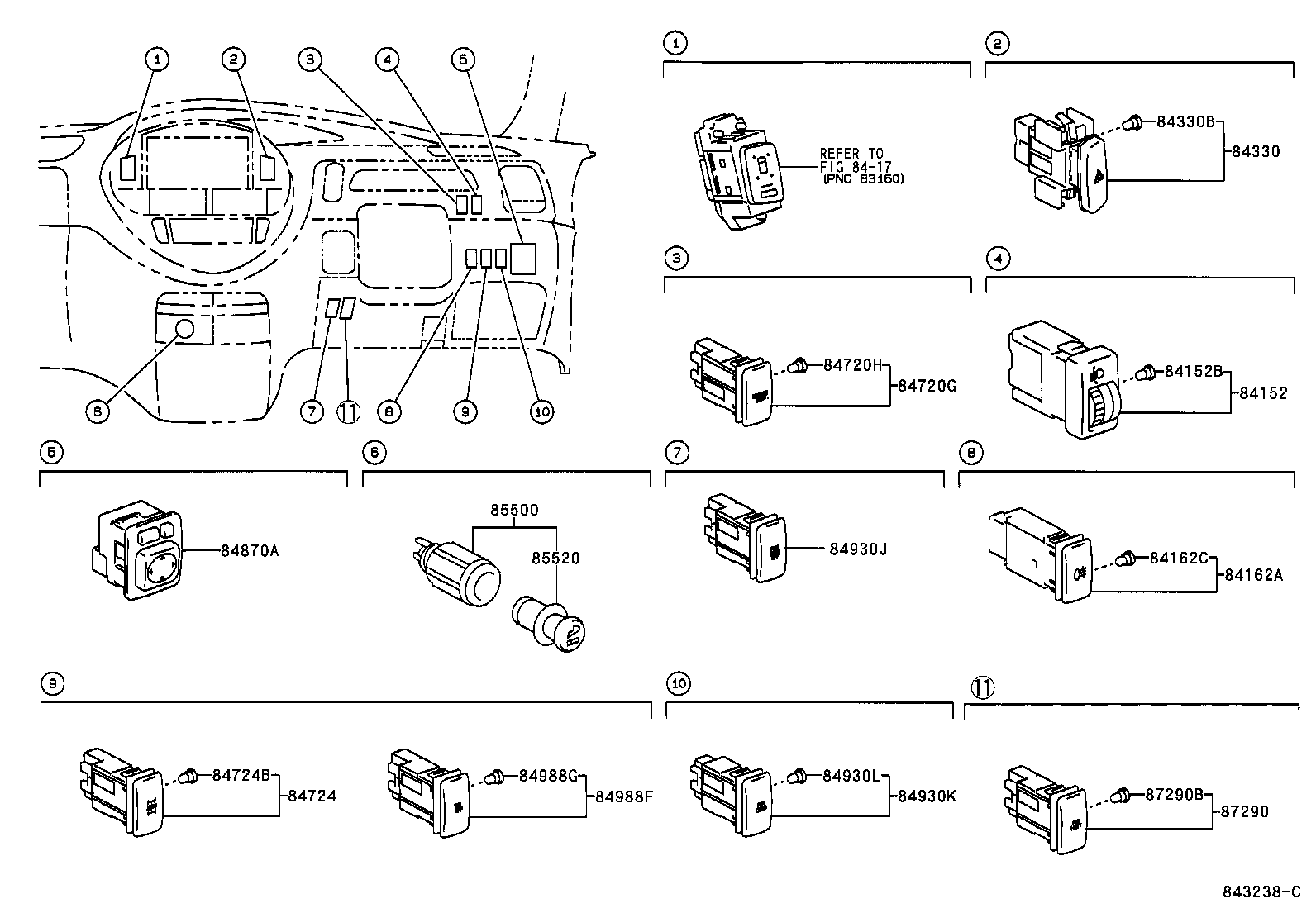  ESTIMA T L |  SWITCH RELAY COMPUTER