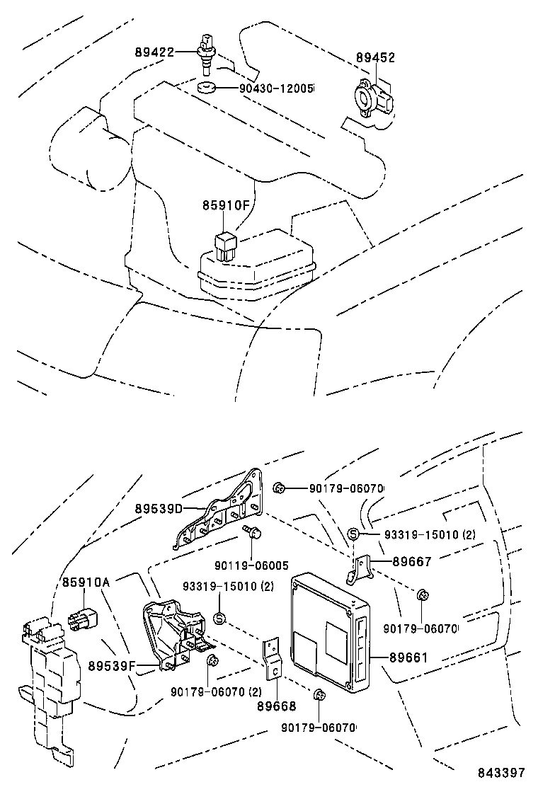  AVALON |  ELECTRONIC FUEL INJECTION SYSTEM