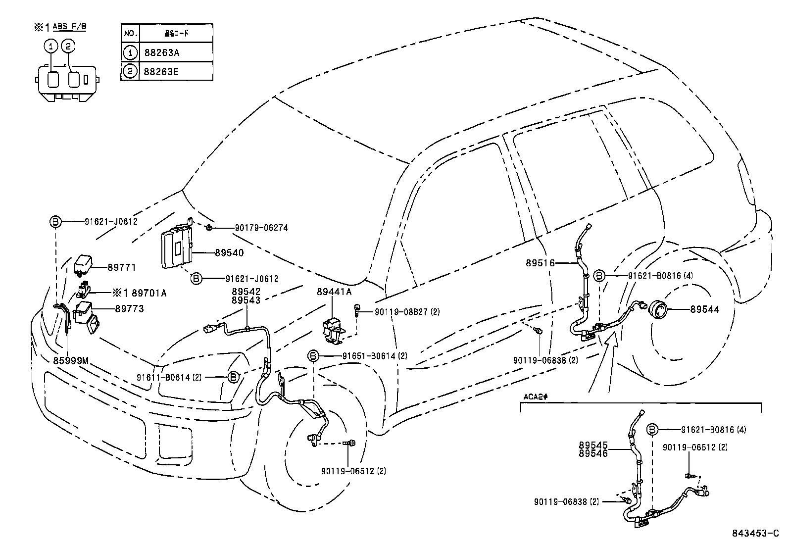  RAV4 J L |  ABS VSC
