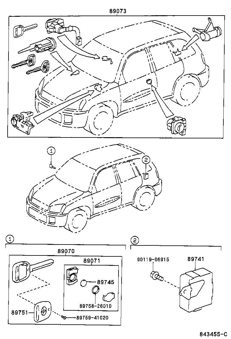  RAV4 J L |  WIRELESS DOOR LOCK