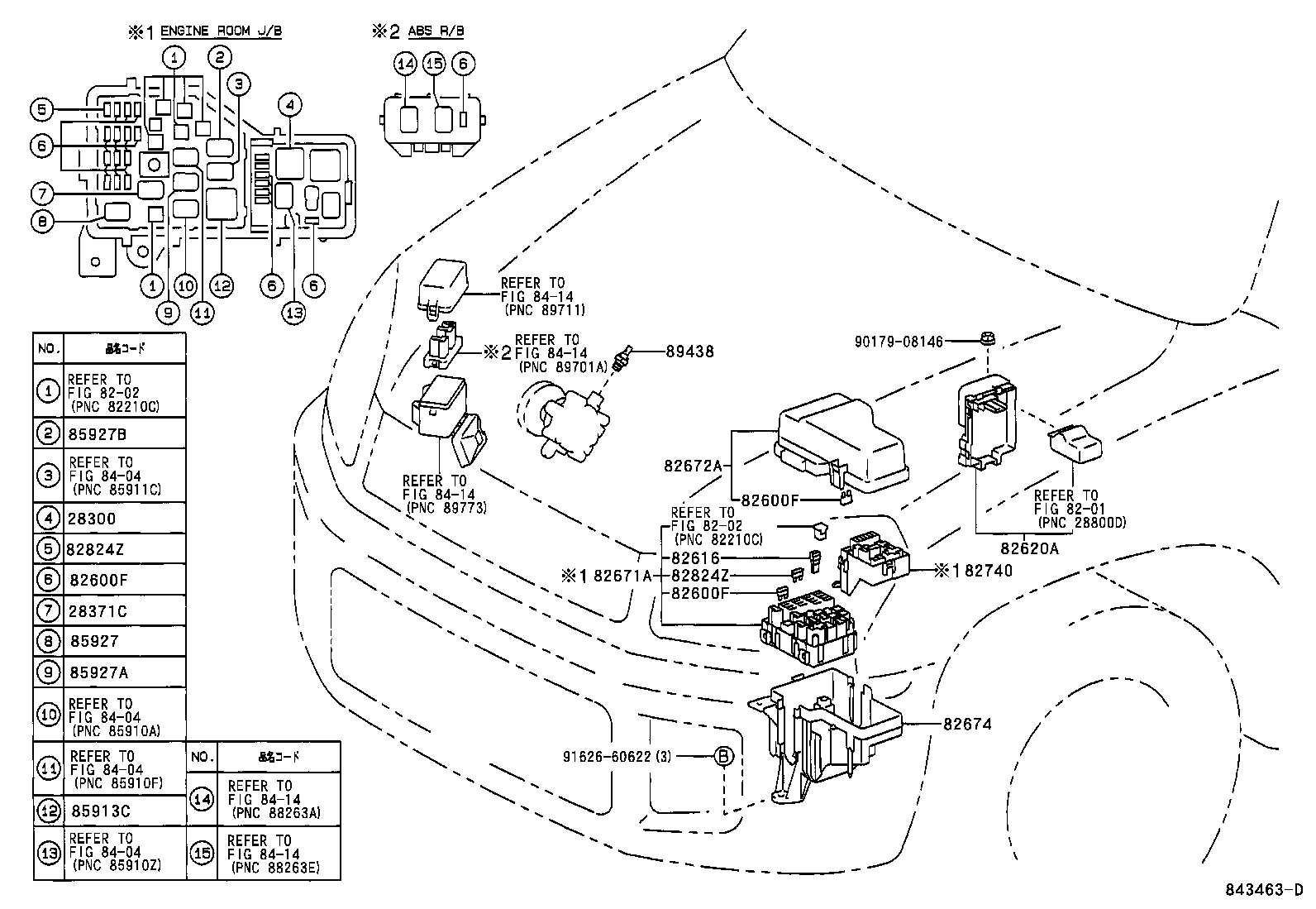 RAV4 J L |  SWITCH RELAY COMPUTER